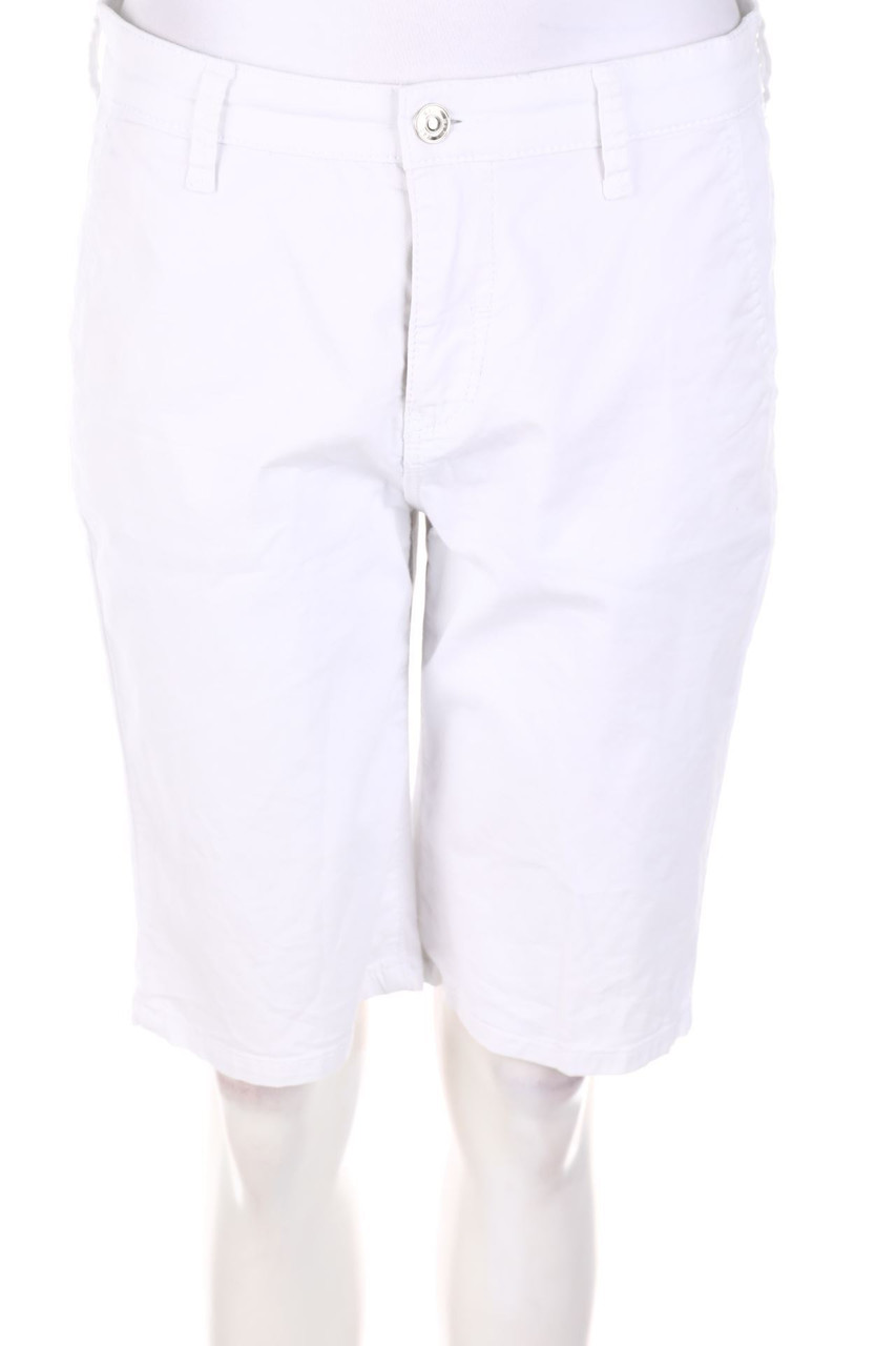 MAC - Shorts mit Logo-Applikation - D 38