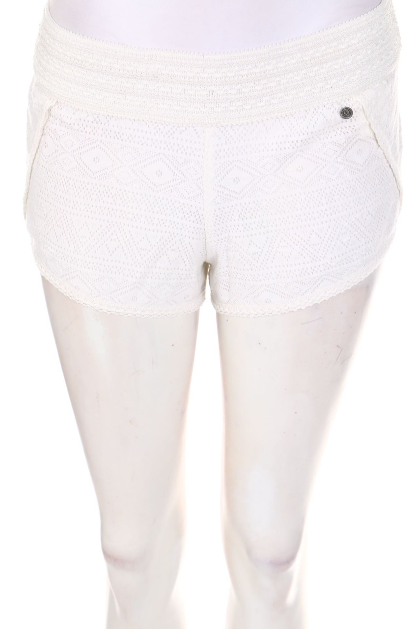 element - Shorts mit Häkelspitze - S