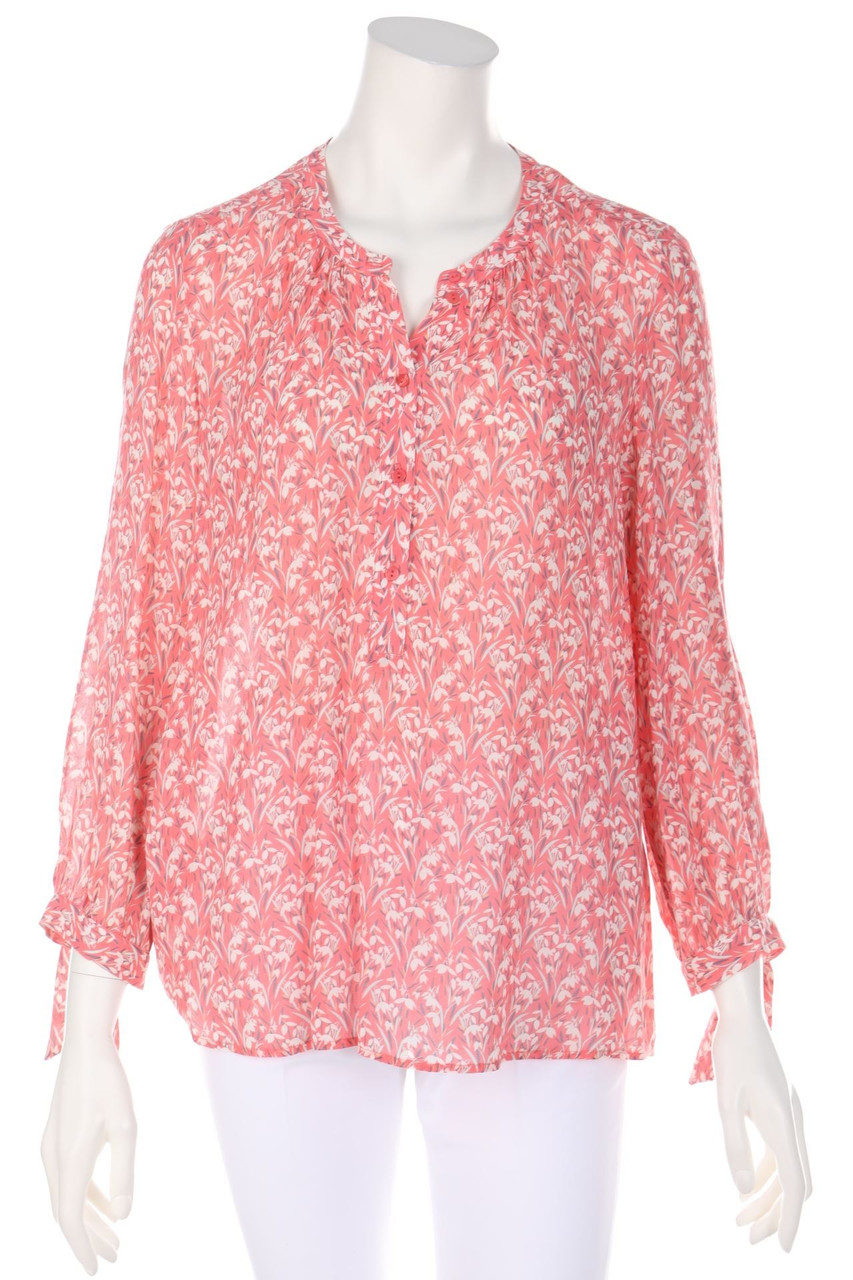 CAROLL - Tunika-Bluse mit Blumen-Print - D 36