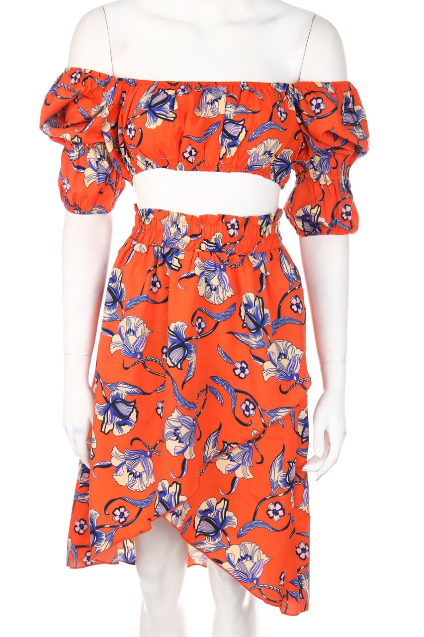 Boohoo Petite - Kostüm mit Blumen-Print - D 34