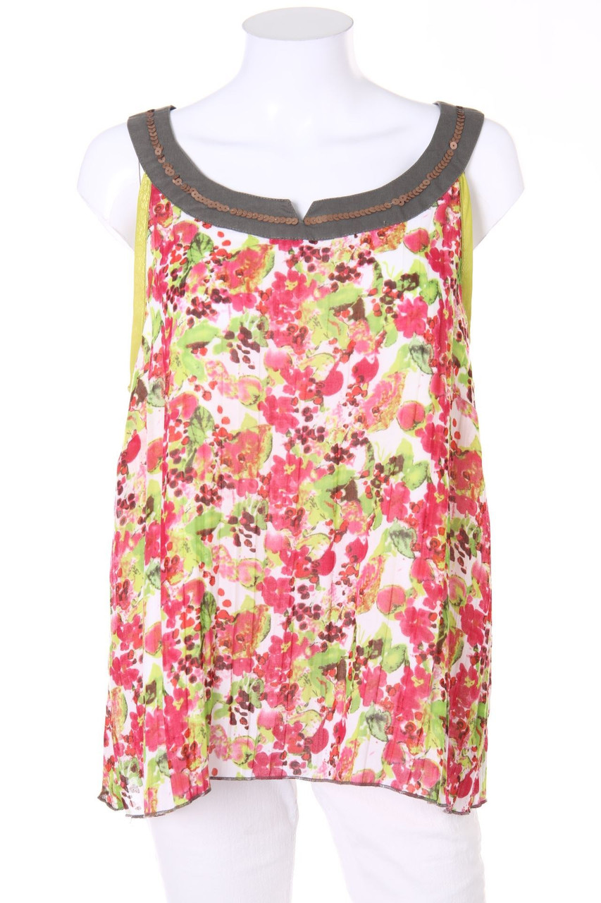 MIA SOANA - Blusentop mit Pailletten - D 42