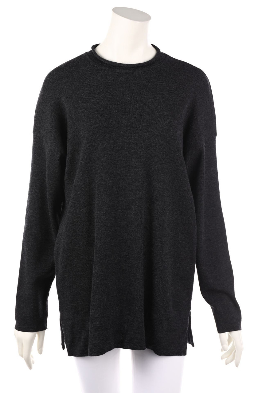 JIL SANDER Strick-Pullover aus reiner Schurwolle D 40