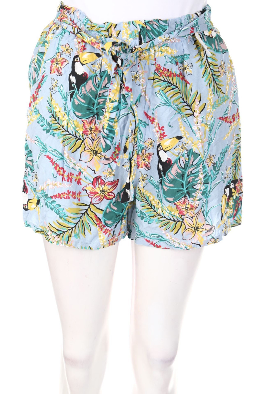 C&A - Shorts aus Viskose mit Tropical Print - D 38
