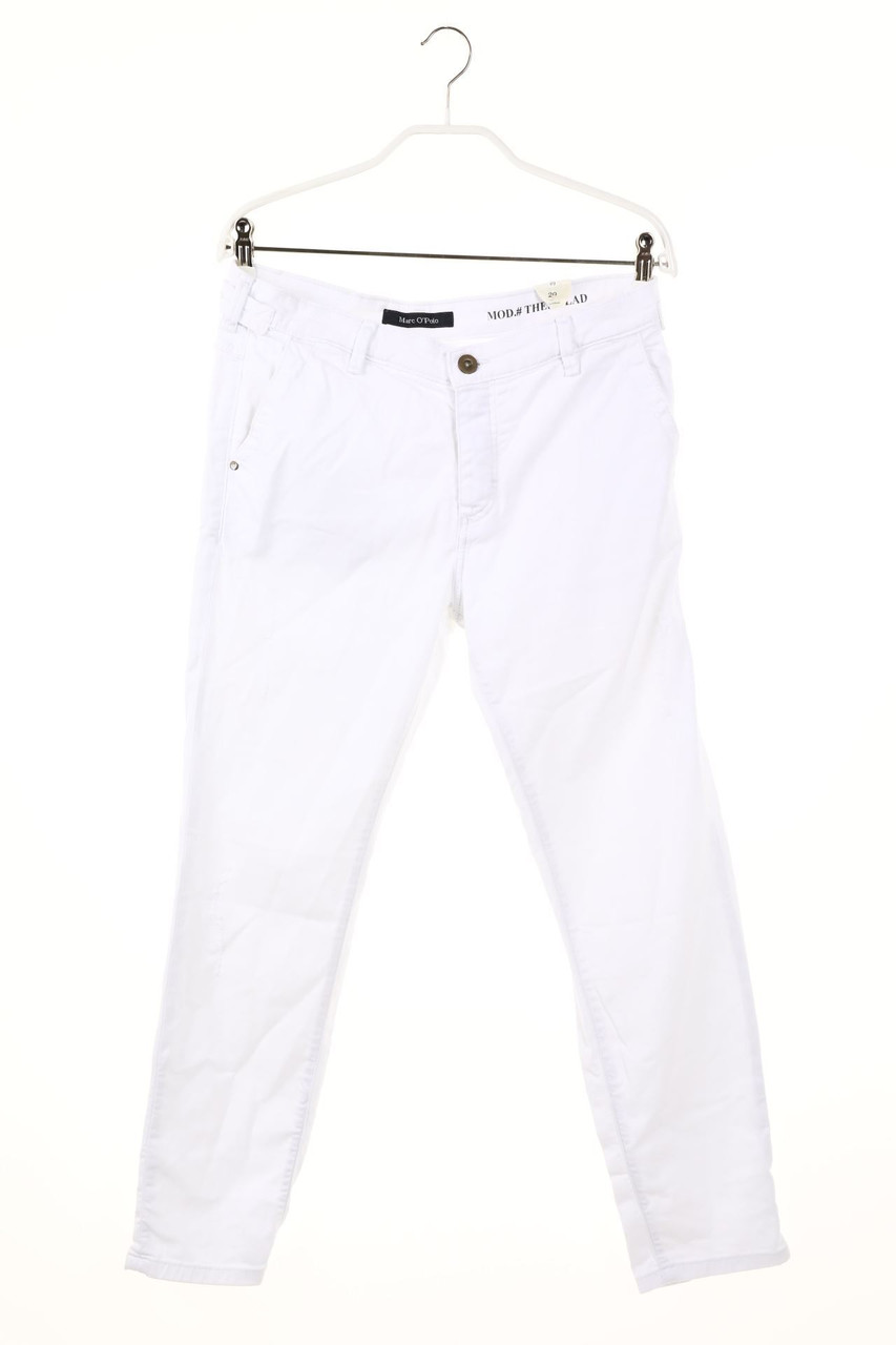 Marc O´Polo - Destroyed Slim-Jeans mit Logo-Applikation - W29