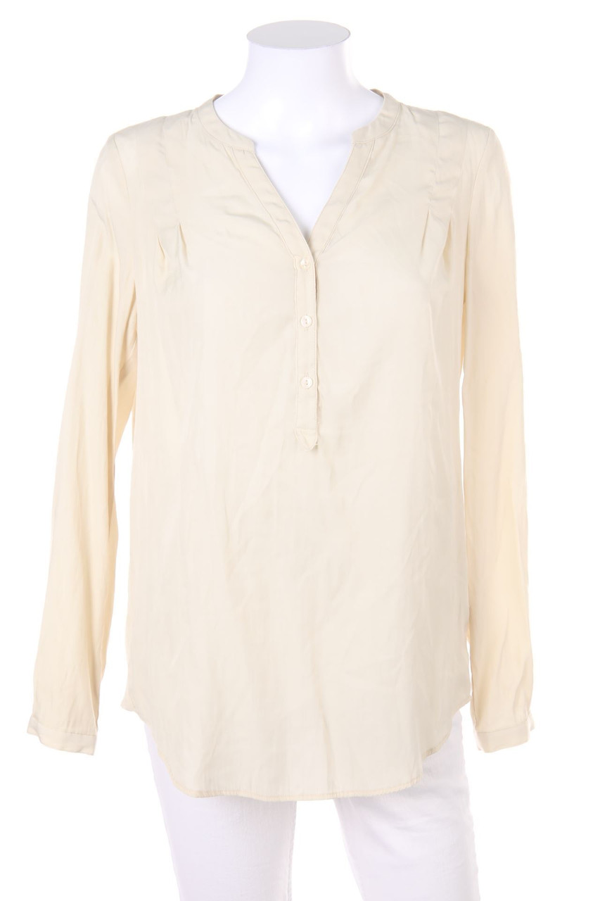 ESPRIT - Bluse mit Raffungen - D 36