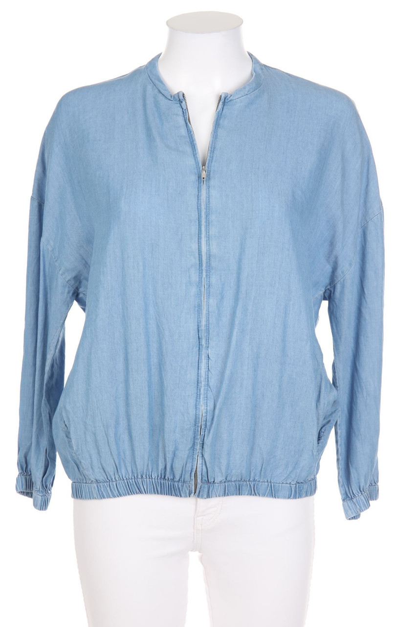 ZARA TRF - Blouson-Jacke in Denim-Optik - XS