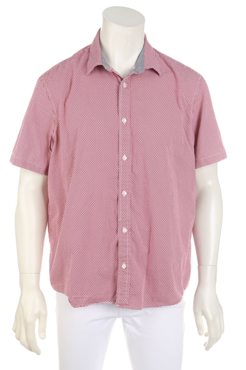 MICHAEL KORS - Kurzarm-Hemd mit Punkten - XL