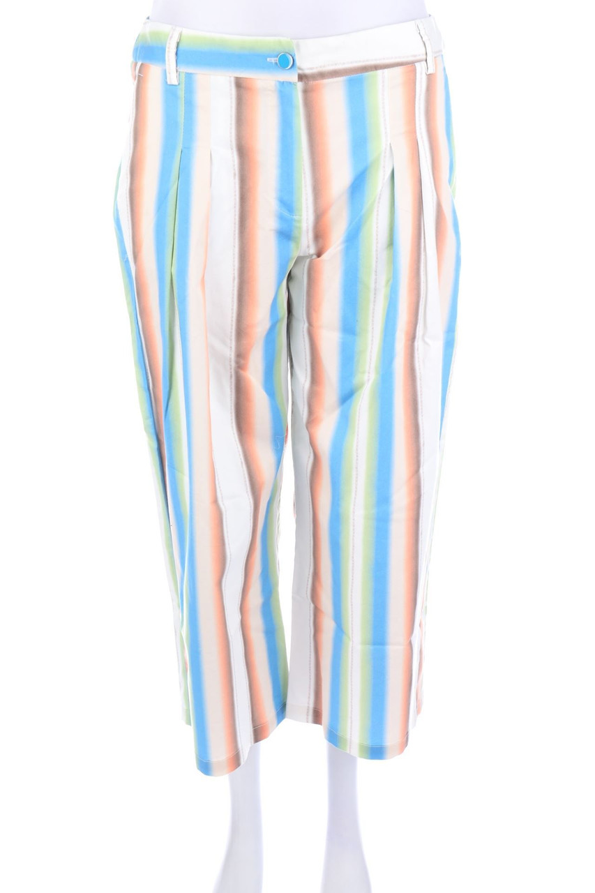 T.THINK CHIC - Cropped-Bundfaltenhose - D 38
