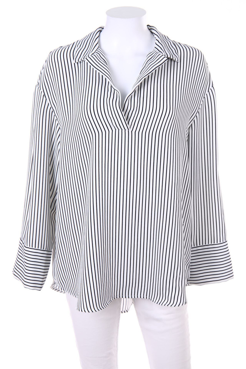 H&M - Bluse mit Streifen - XS