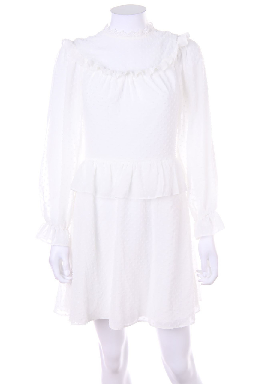 Miss Selfridge - Minikleid mit Rüschen - D 36