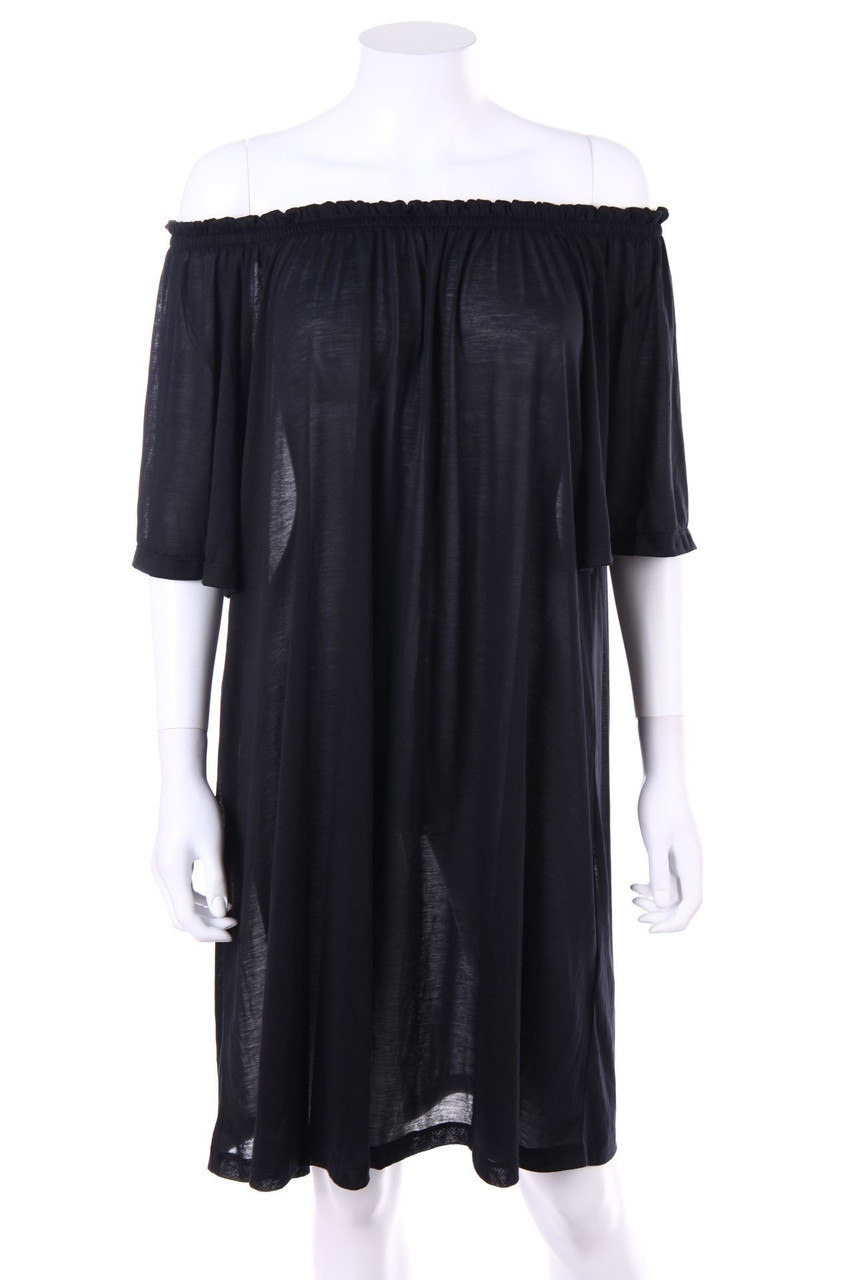 H&M - Midikleid mit Gummizug - S