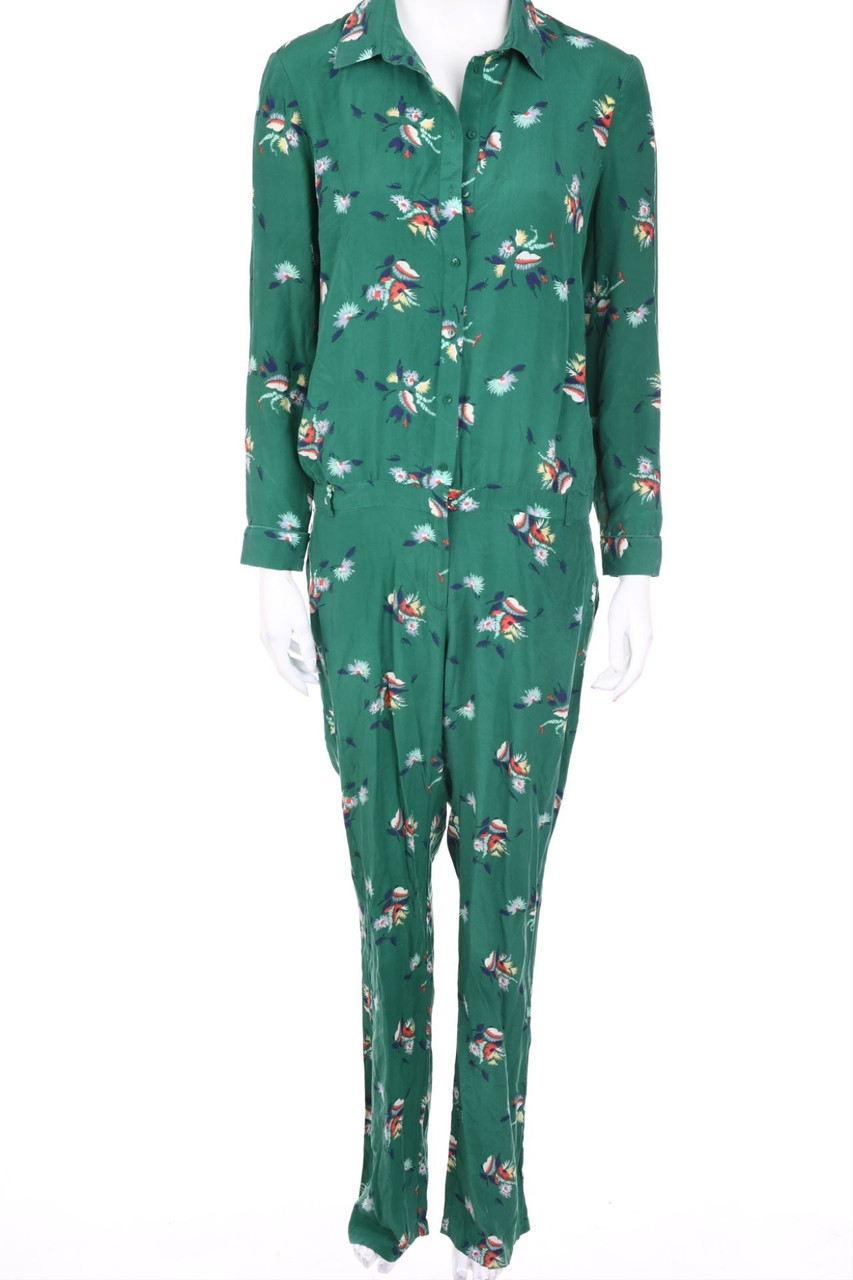 ba&sh - Jumpsuit aus Seide mit Blumen-Print - D 38