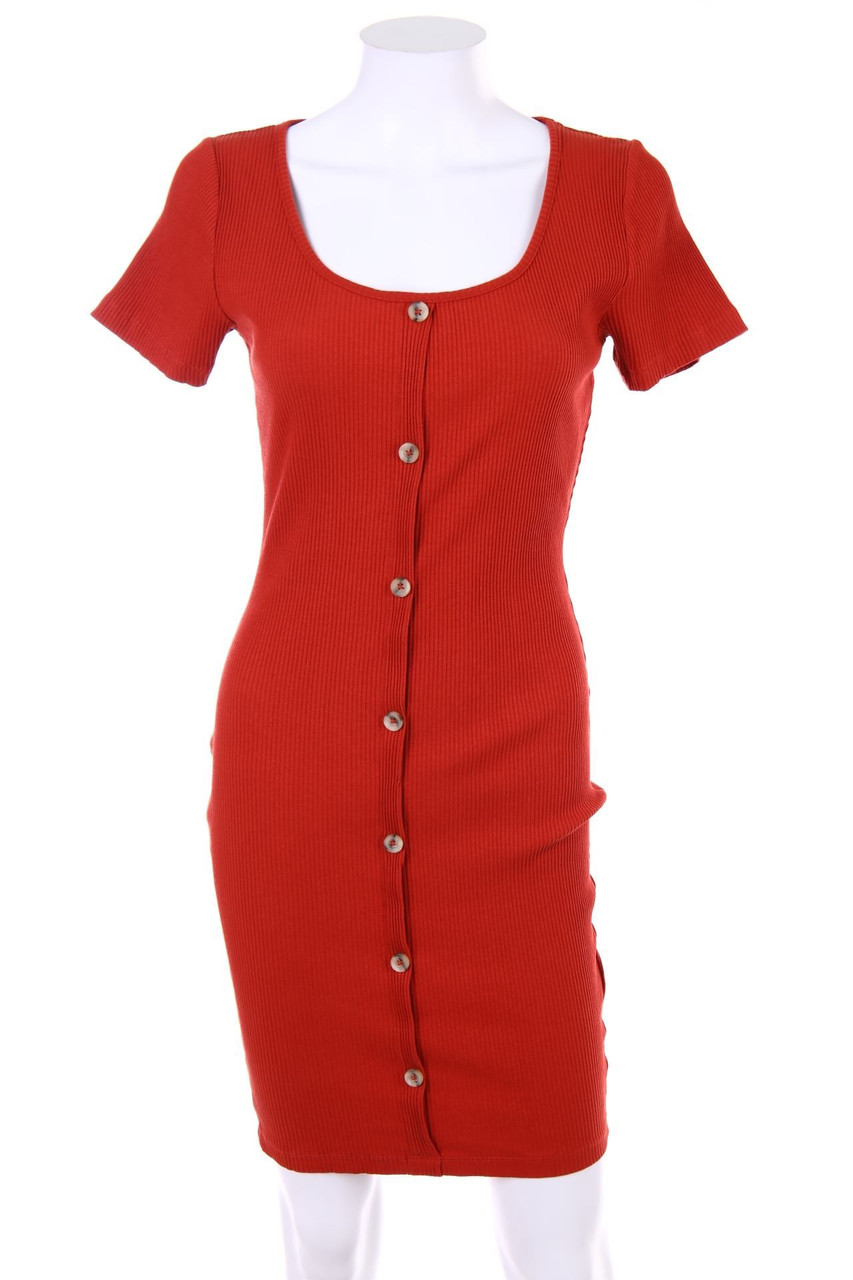 AMISU - Stretch-Midikleid - D 34