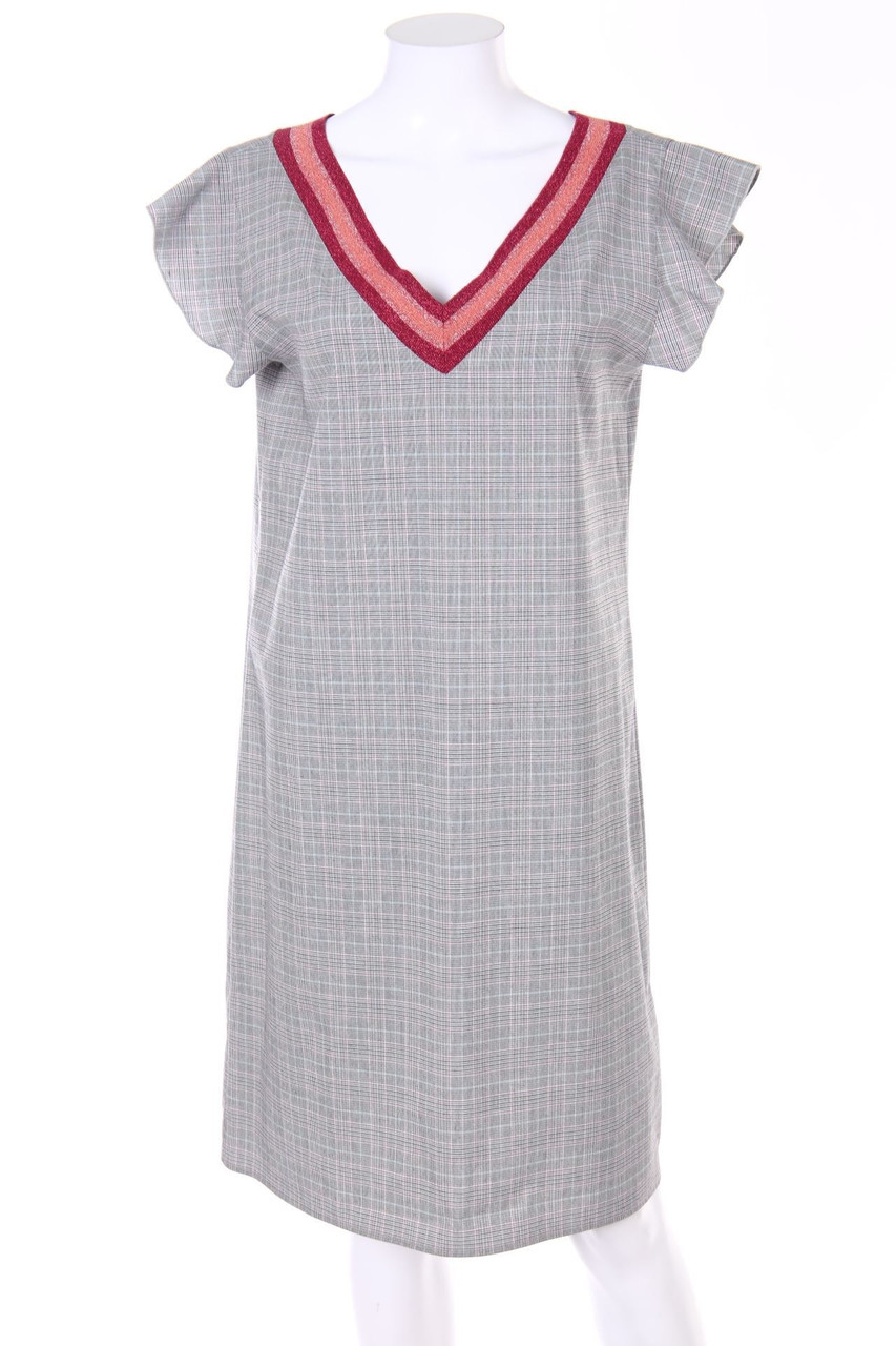 CARACTÈRE - Shift-Kleid mit Karo-Muster - D 40