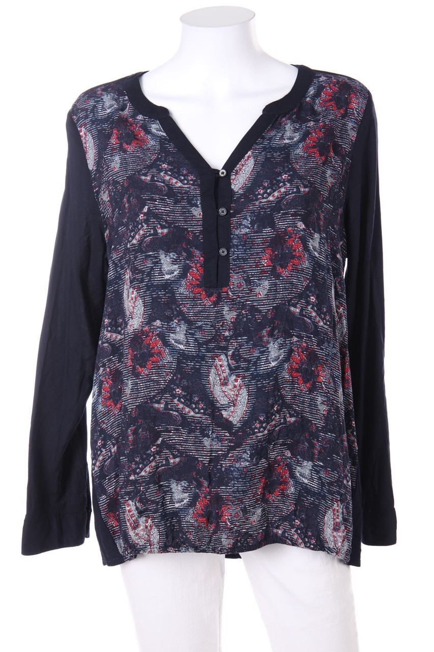 CECIL - Vokuhila-Bluse mit Muster - L