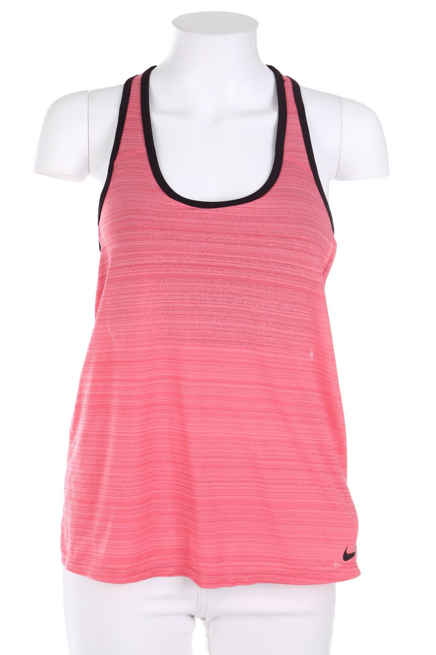 NIKE - Sport Top mit Logo-Print - S