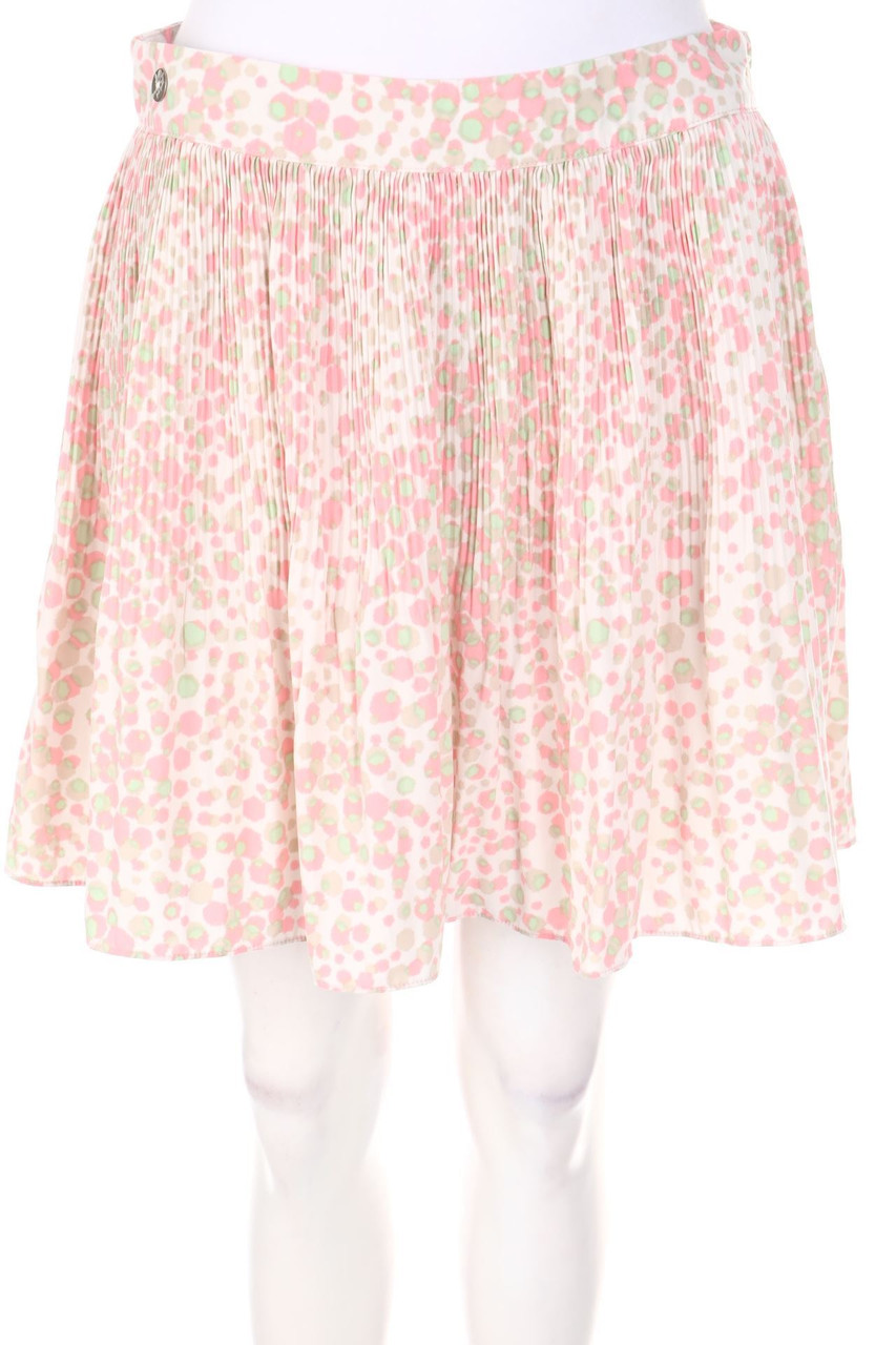 ESPRIT de corp - Plissé-Mini-Rock mit Print - D 36