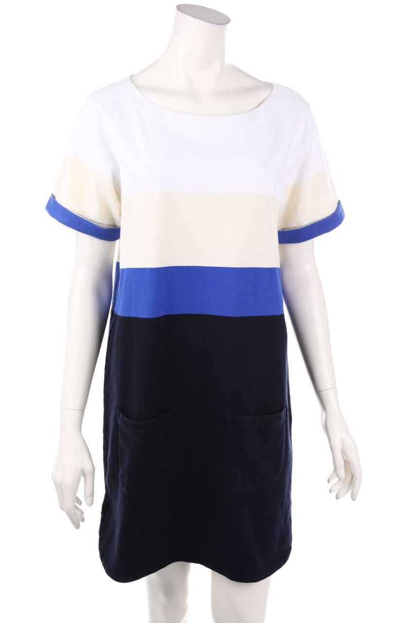 J.CREW - Shift-Kleid mit Streifen - M