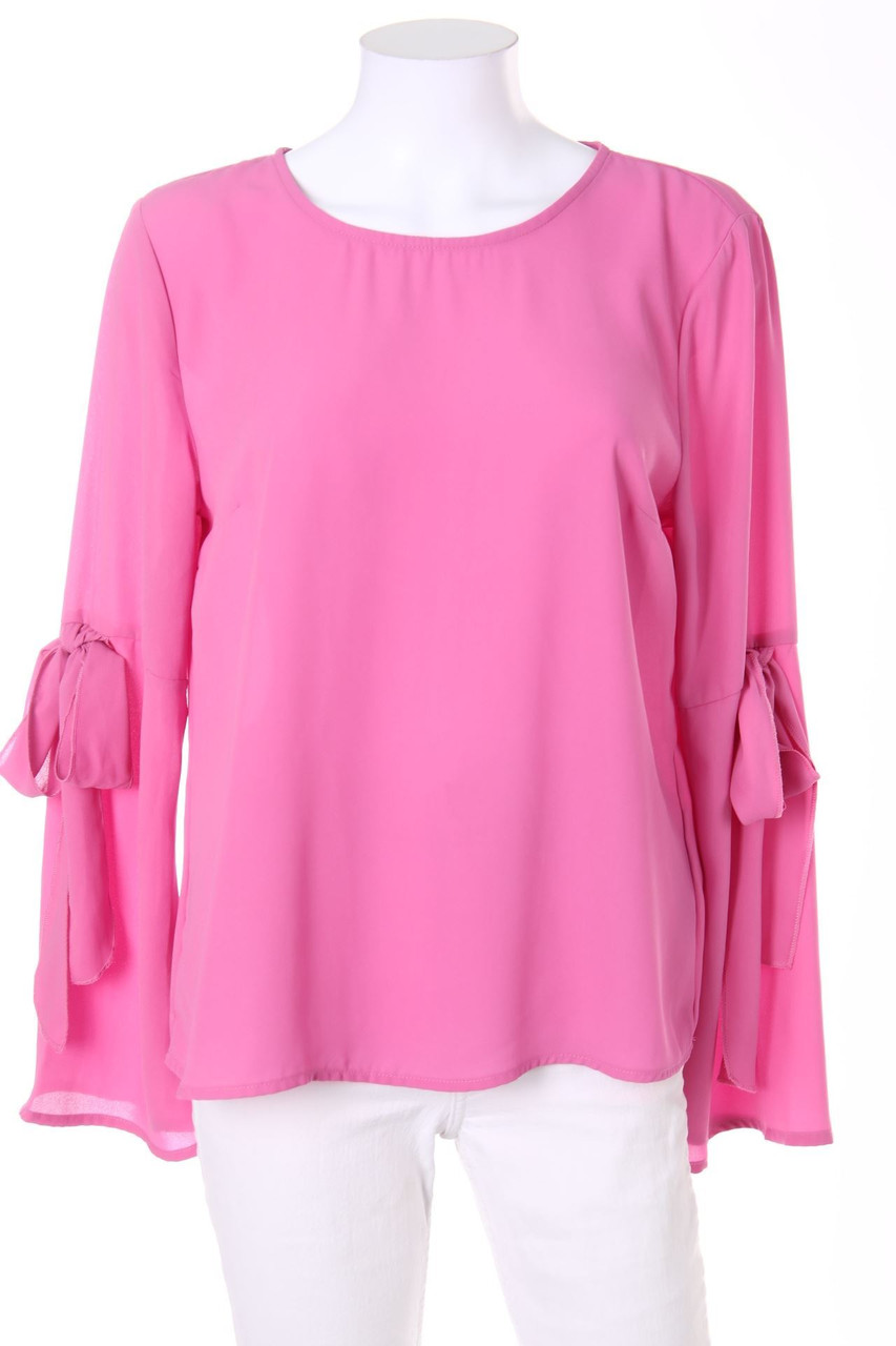 AMISU - Bluse mit Schleife - S