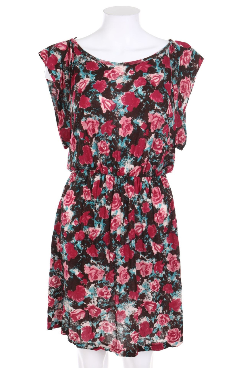 INDISKA - Minikleid mit Blumen-Print - S