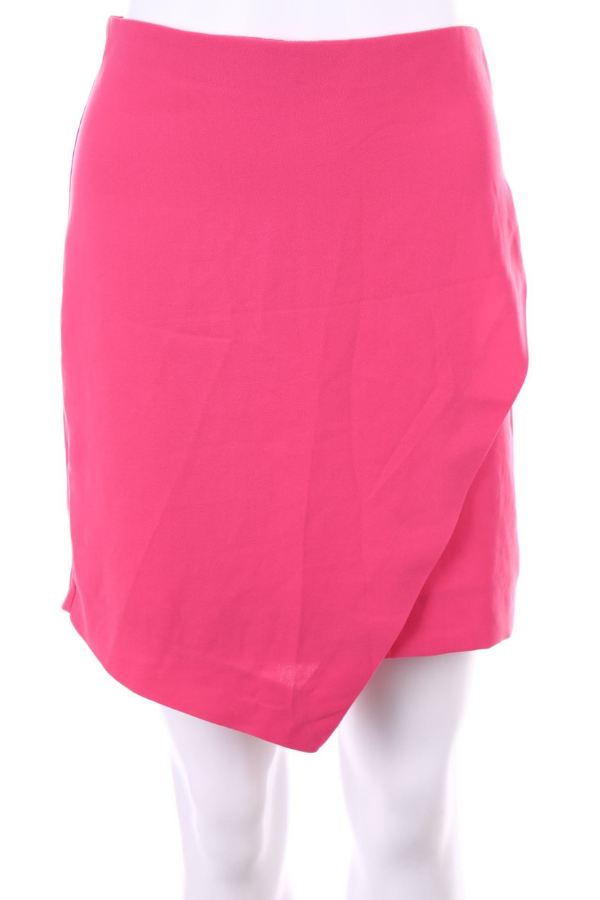 Ohne Label - Minirock in Wickel-Optik - S