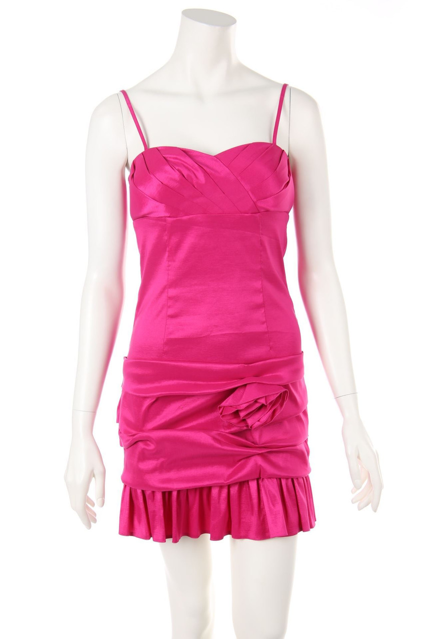 AMY VERMONT - Party-Kleid mit Drapierung - D 32