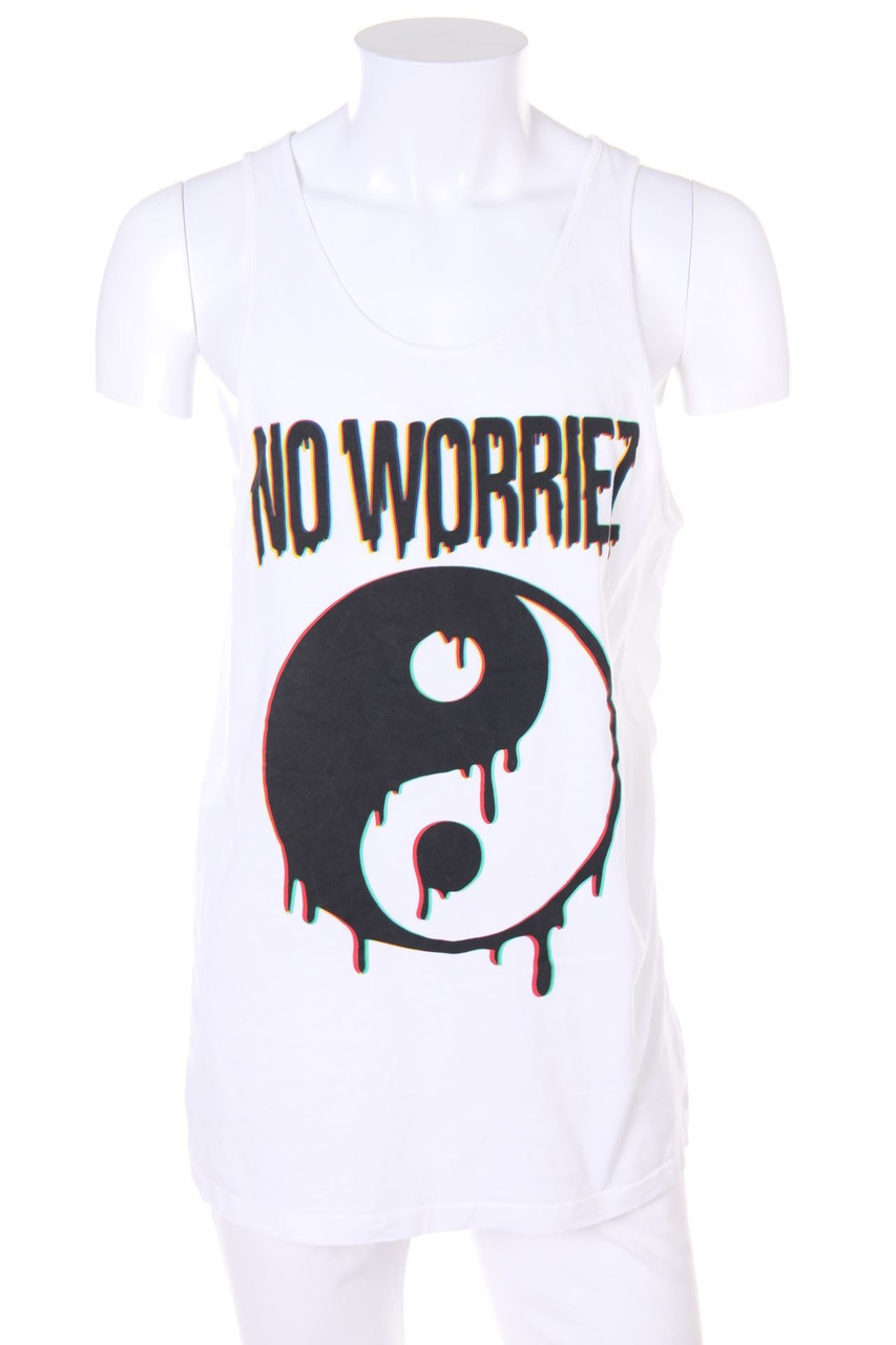 H&M DIVIDED - T-Shirt mit Statement-Print - S