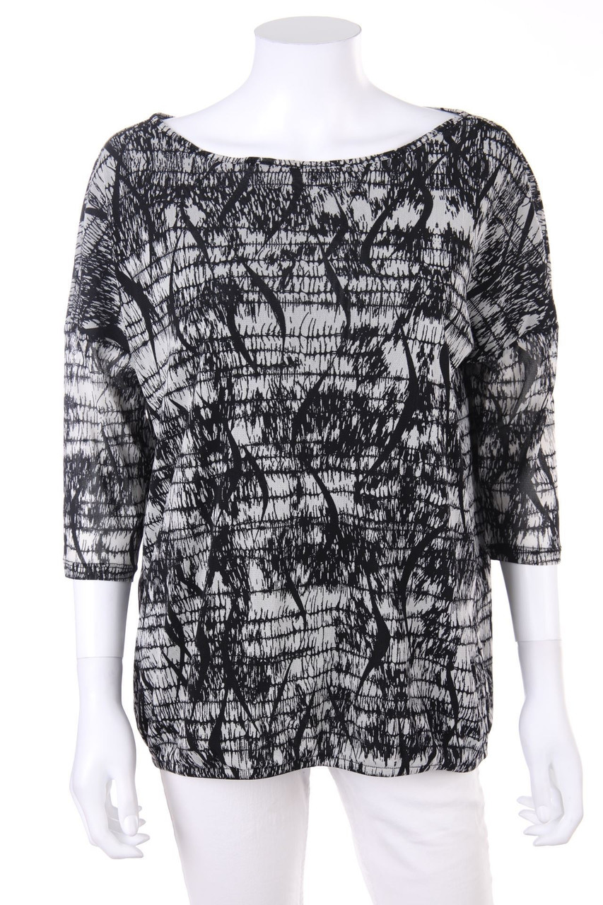 s.Oliver - Bluse mit Print - D 40