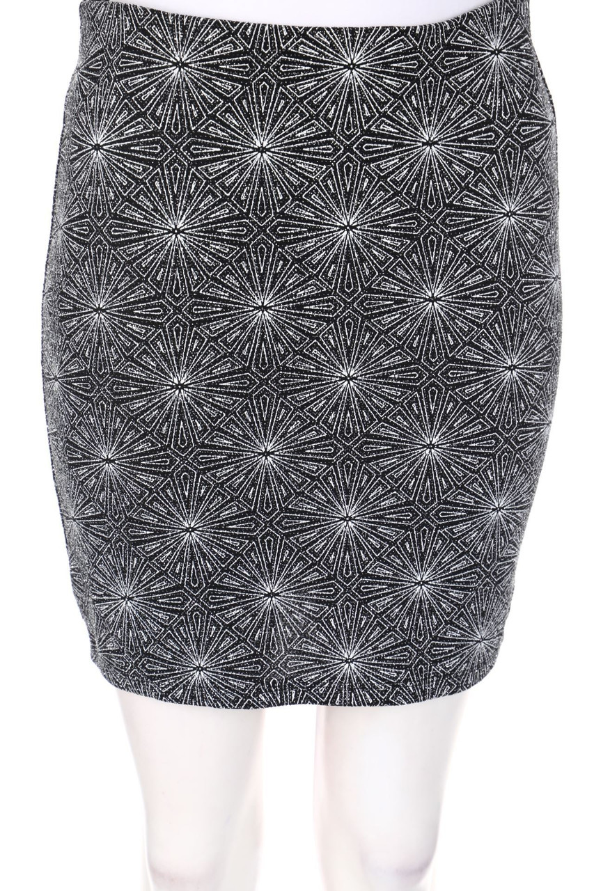 H&M DIVIDED - Glitzer-Minirock - S