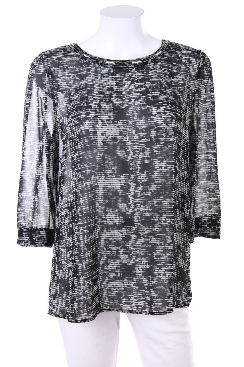 maddison - Print-Bluse mit 3/4-Ärmel - D 40