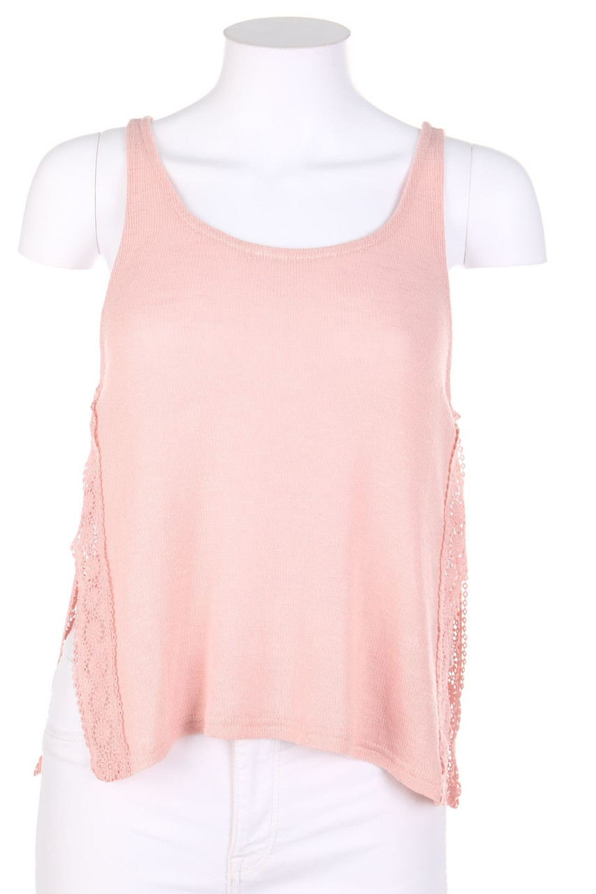 H&M DIVIDED - Strick-Top mit Schlitz - XS