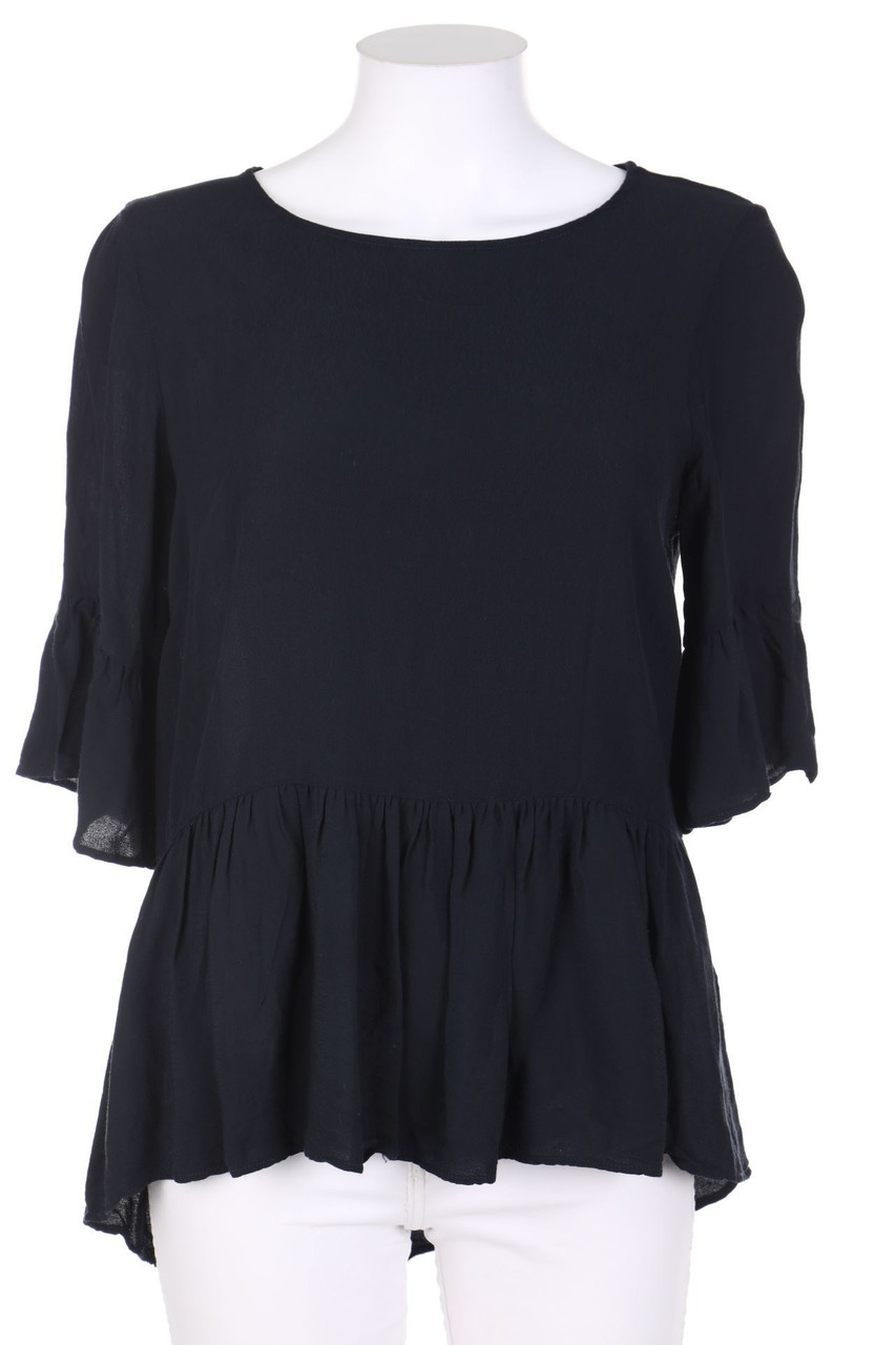 FREEQUENT - Oversize-Bluse mit 3/4-Ärmel - XS