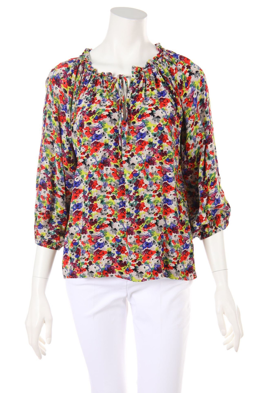 suncoo - Bluse mit Blumen-Print - D 38