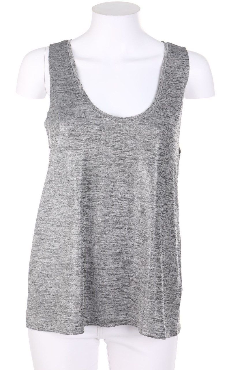 H&M - Top mit Metallic-Effekt - D 38