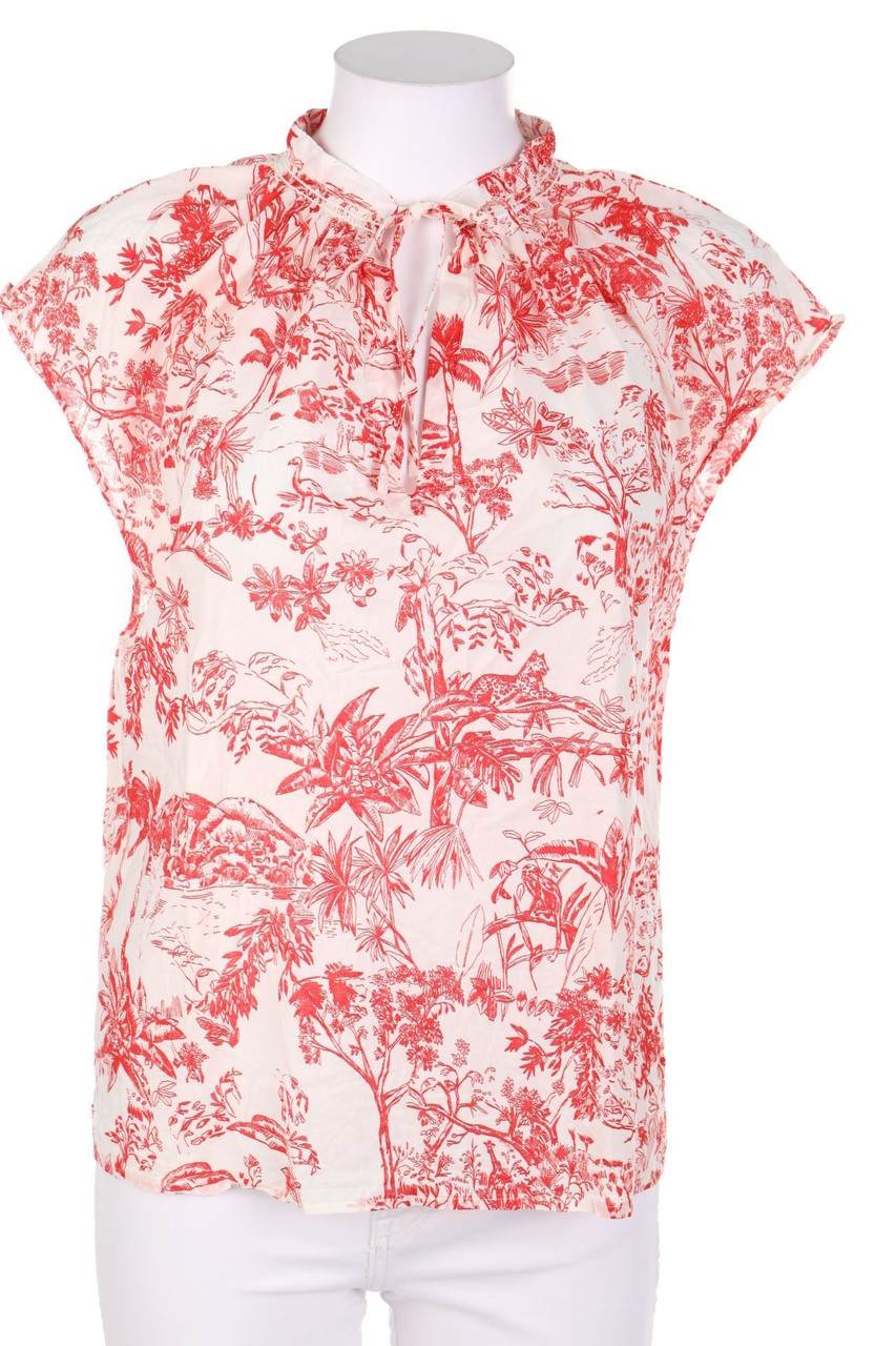 H&M LOGG - Blusentop mit floralem Muster - S