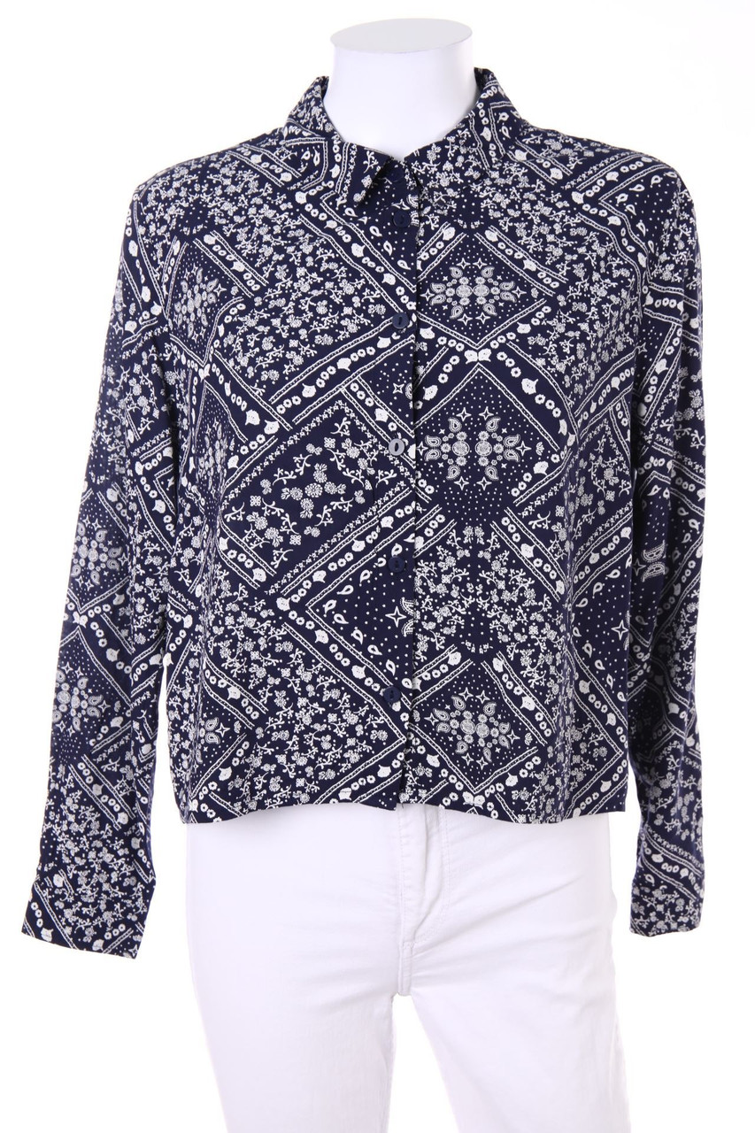 H&M DIVIDED - Hemd-Bluse mit floralem Muster - D 42