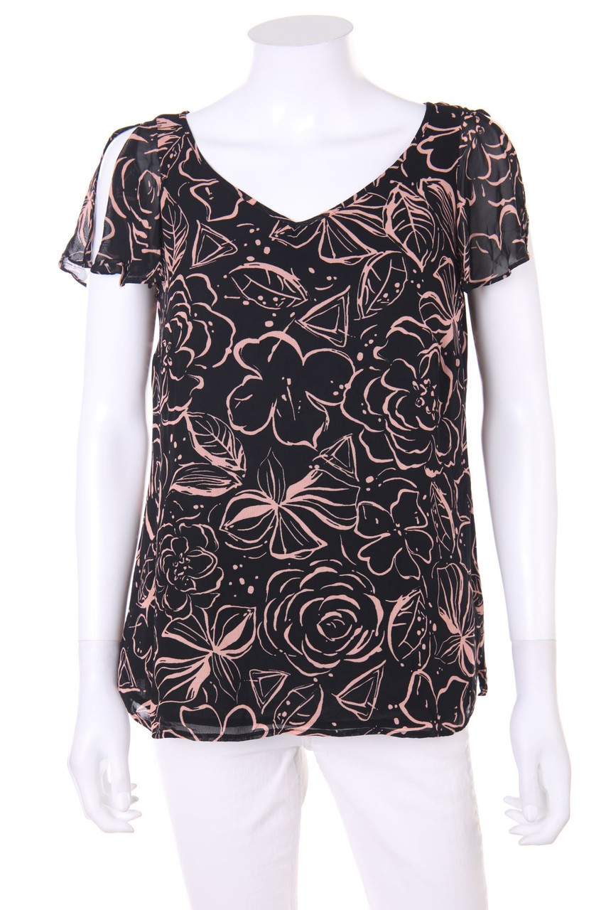 KRIZIA - Blusentop mit floralem Muster - L