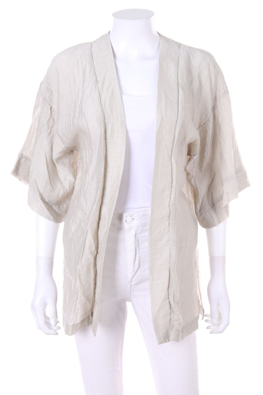 H&M CONSCIOUS - Cardigan mit Metallic-Effekt - XS