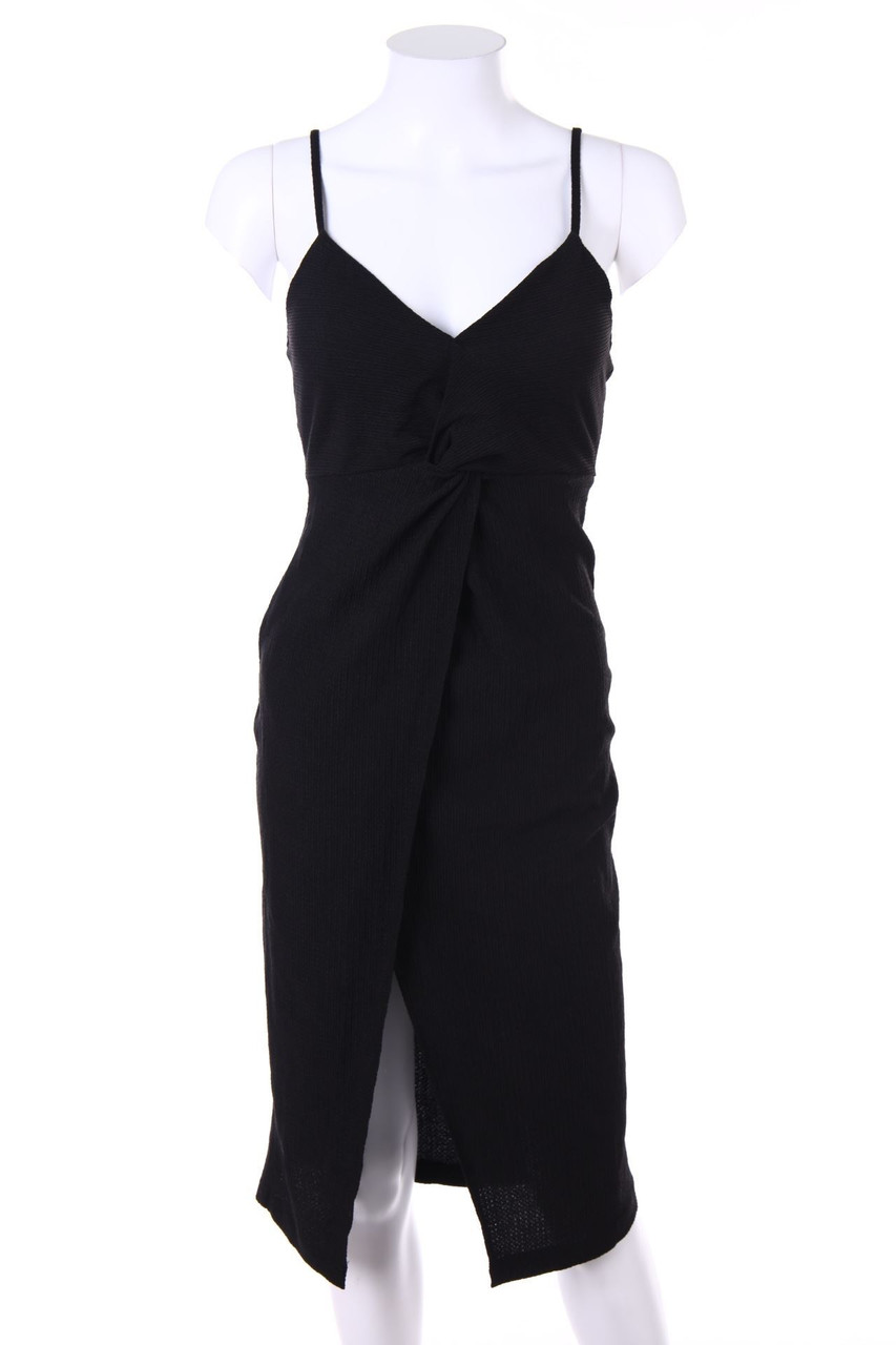 Bershka - Midikleid mit Schlitz - XS