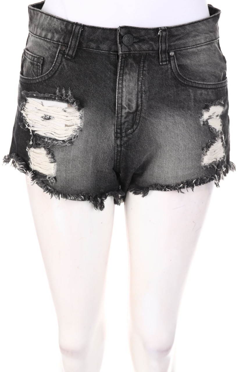 FACTORIE - Destroyed Jeans-Shorts - D 38