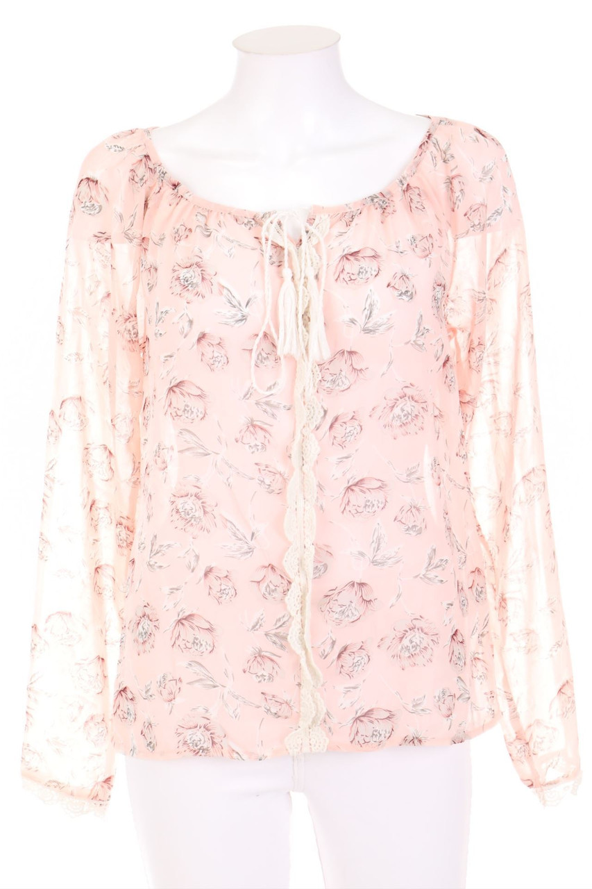 COLLOSEUM - Tunika-Bluse mit Blumen-Print - XS