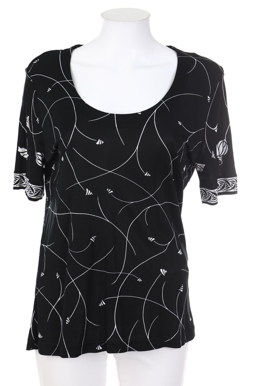 Laurèl - Kurzarm-Shirt mit Print - D 34