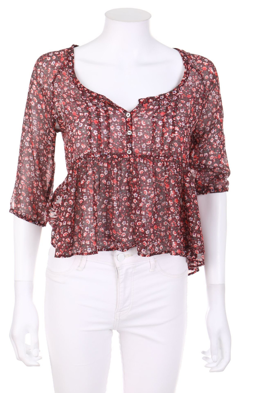 Bershka - Bluse mit 3/4-Ärmel - S