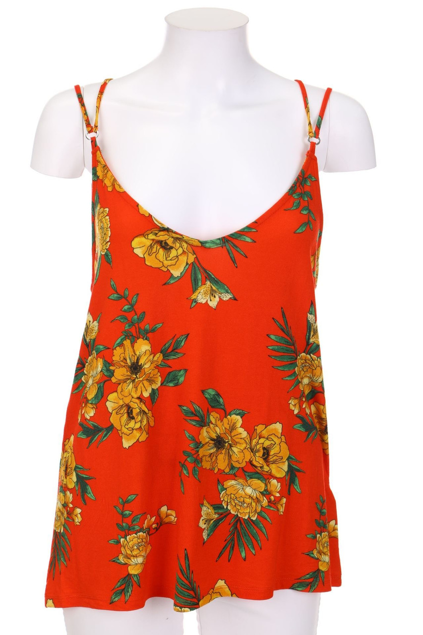 NEW LOOK - Top aus Jersey mit Blumen-Print - D 38