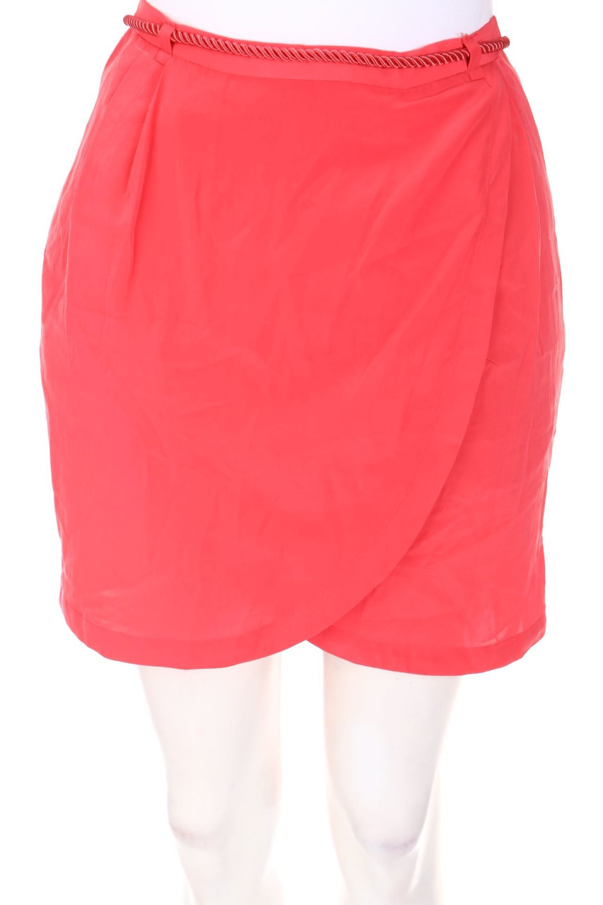 H&M - Minirock in Wickel-Optik mit Gürtel - D 36