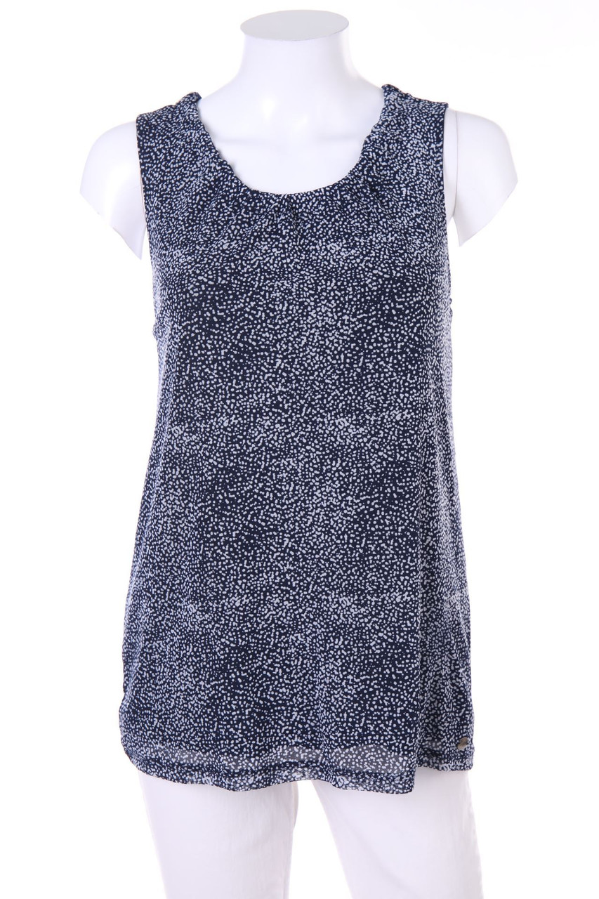 s.Oliver - Blusentop mit Punkten - D 38