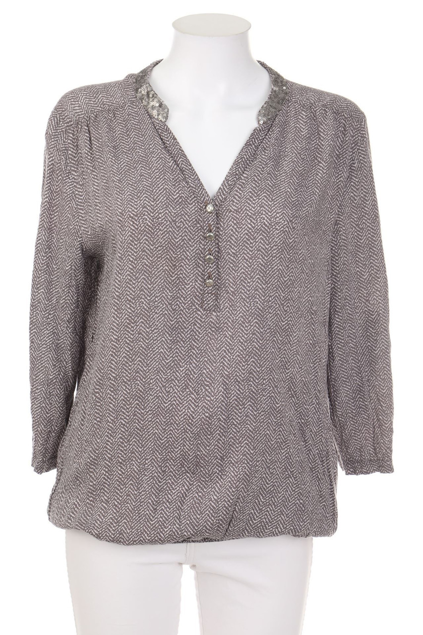 CARTOON - Print-Bluse mit 3/4-Ärmel - D 38