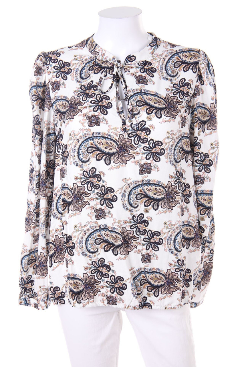 RESERVED - Bluse mit Paisley-Print - D 40