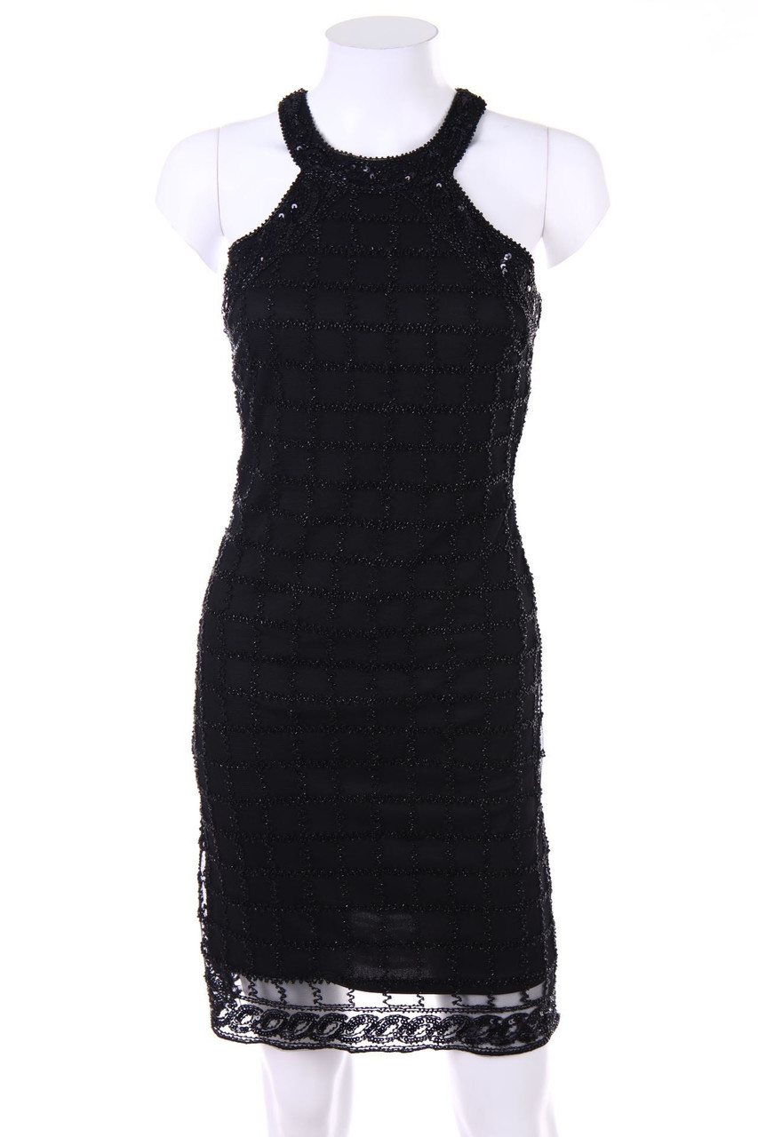 Ohne Label - Party-Kleid mit Pailletten - D 34