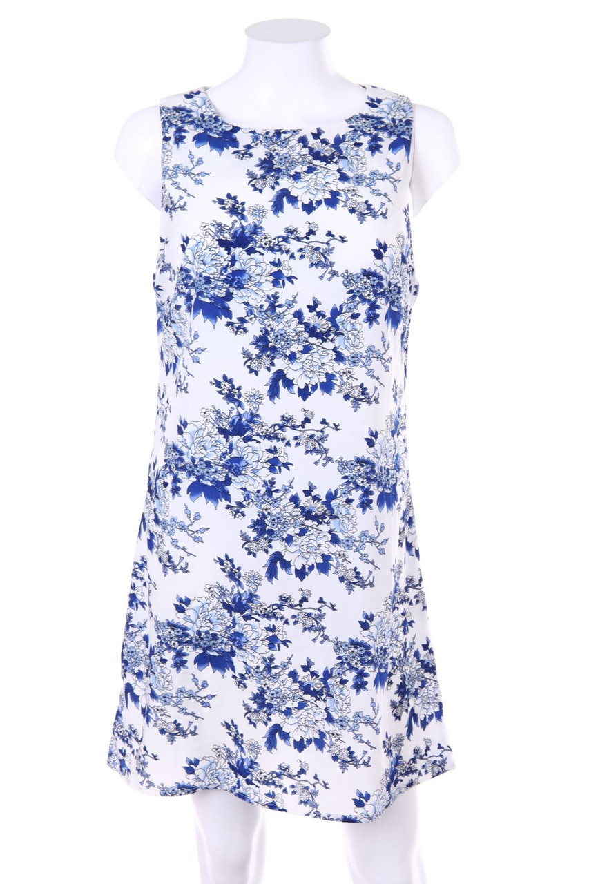 Ohne Label - Minikleid mit floralem Muster - D 38